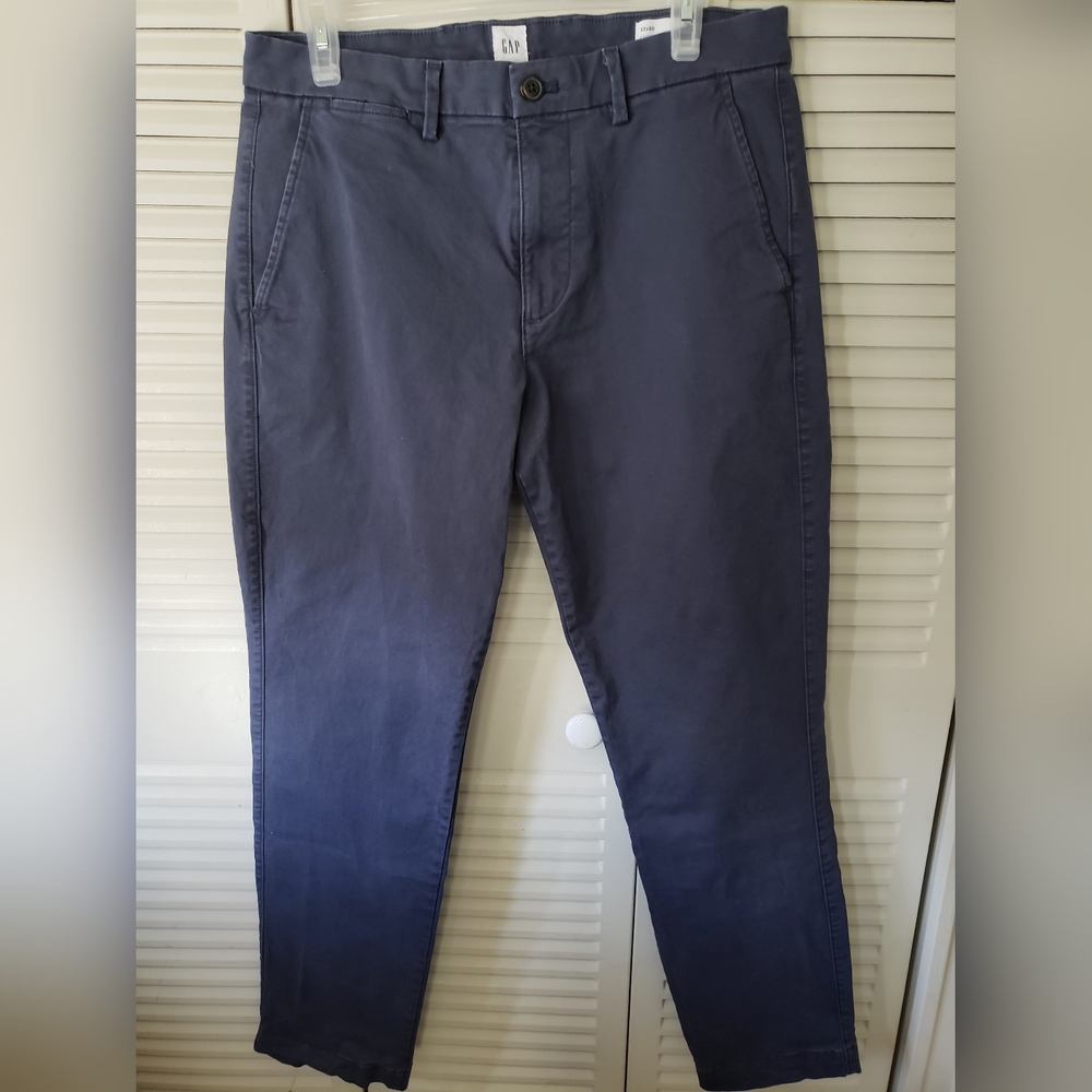 GAP Essential Khaki Straight Taper Fit NAVY